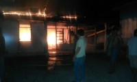 Rumah di Ujungbatu Dilahap Api dan Kerugian Diperkirakan Rp 100 juta