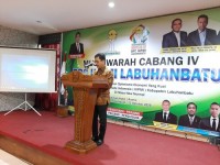 Kaban Bappeda Hadiri Muscab HIPMI Labuhanbatu Ke-7