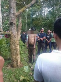 Diduga Karena Stres, Seorang Warga Tanjung Berulak Kampar Ditemukan Tewas Gantung Diri 