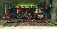 Tujuh Hutan Lindung Di Ringkus Tim Buser Pelalawan-Teluk Meranti