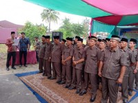 Kades Tambusai Batang Dui Lantik Seluruh Ketua RW Dan RT.  Jaga Kekompakan Bersama Masyarakat