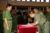 Bupati Beri Target Kepada Sekda dan 4 Kepala Dinas