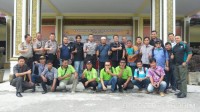 Kapolres Kampar Koffe Morning dgn Wartawan Sekaligus Expos Ungkap Kasus Narkoba dan Pembunuhan