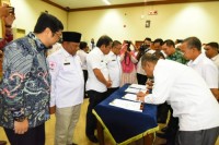 Investasi Air Minum Kapasitas 1000 Liter/detik, Pemkab Kampar MoU Dengan Nilai Rp 1.8 T