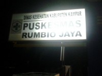 Pelayanan Pukesmas Rumbio Jaya Tidak Prima