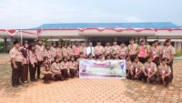 Bupati Inhil Lepas Kontingen Rainas XI Kwarcab Indragiri Hilir