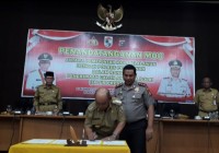 MoU Antara Pemkab Pelalawan Dengan Polres Pelalawan Dalam Rangka Penerimaan CA Polri Jalur Prestasi