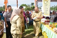 Penutupan Pasar Murah Kebutuhan Bahan Pokok Kabupaten Sergai