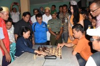 Pj Bupati Bengkalis membuka pertandingan catur terbuka Master dan Non Master 2016