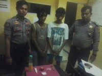 2 Orang Pelaku Narkotika Jenis Sabu di Ringkus Sat Narkoba Polres Pelalawan