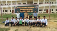 Danpos Dan Babinsa Kec.Bandar Seikijang Tanamkan 
