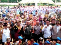 Acara Nusantara Bersatu Di Kampar Di Hadiri Ribuan Peserta