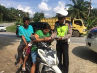  Keselamatan 2018, Satlantas Polres Pelalawan Jaring 805 Pelanggaran Lalin