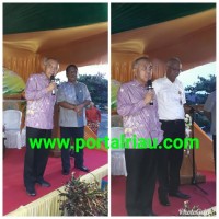 Gubernur Riau Bersama Ketua LAMR  Datang Ke Duri di Sambut Sejumlah Guru SMA/SMK se-Kabupaten 