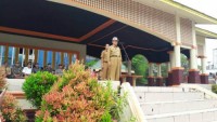Bupati Wardan Pimpin Apel Gelar Pasukan Operasi Ramadniya Siak 2017
