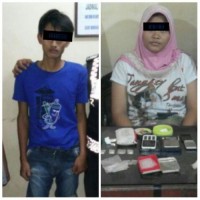 Unit Reskrim Polsek Ujungbatu-Rohul Amankan Seorang IRT Diduga Pemilik Narkoba