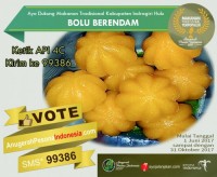 Kuliner Asal Inhu “Bolu Berendam” turut serta Nominasi API 2017