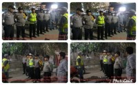 Cegah Gangguan Kamtibmas,Polsek Pinggir Gelar Giat Cipkon