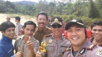 Peduli Sesama, Polres Kampar Berikan Bantuan Kepada Warga Korban Banjir