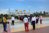 Pembangunan Astaka MTQ Rohil Capai 50 Persen