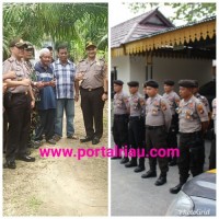  Antisipasi Keributan, Kompol Edi Munawar Pimpin Pengamanan Eksekusi Lahan.