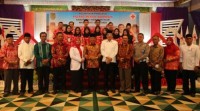 Bupati M Wardan Hadiri Pelantikan Pengurus PMI Inhil Priode 2017-2022