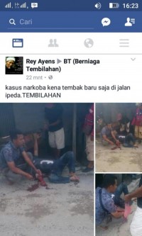Polres Inhil Sebut Luka Terduga Pelaku Narkoba Bukan Ditembak