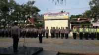 Kabag Jadi Irup  Peringatan Harkitnas ke 108 di Mako Polres Rohul
