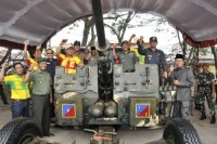 Rengat dalam Rangka HUT RI Ke-70 di Lapangan Hijau