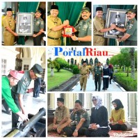 Kekaguman sang jendral pada Istana Matahari Timur  Kabupaten Siak