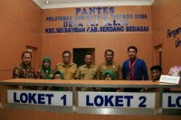 Launching dan Uji Coba Pelayanan Administrasi Terpadu Desa (PANTES)