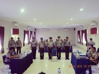 Polres Kampar Melaksanakan Sidang Komisi Kode Etik Kepolisian (KKEP)