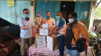 Peduli Pandemi Covid- 19,PT Chevron  Bagikan Paket Covid-19 Kepada Wartawan 