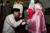 Di Sela Kesibukannya, Wabup Bengkalis Safari Ramadhan ke Kelurahan Titian Antui-Pinggir