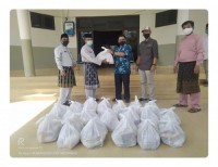 BOB PT BSP Pertamina Hulu Salurkan 100 Paket Sembako Kepada Pemkab Siak