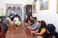 wabup sergai terima audensi lebaga ati narkoba.