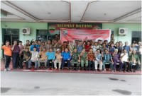 Tangkal Paham Radikal Komunisme Kodim 0301/Pekanbaru Laksanakan Komsos  Dengan Masyarakat