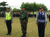 Koramil 02 Kuantan Tengah Ikuti Kegiatan Gelar Pasukan Ops Ramadniya Siak 2017 