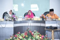 Pemda Bengkalis Terima Kunjungan Kadis LHK Provinsi Riau