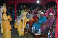 Pembukan MTQ ke 4 desa sungai meranti.  Mari tanamkan nilai-nilai al Qur'an di diri kita