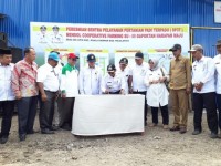 Bupati Pelalawan Resmikan Sentra Pelayanan Pertanian Padi Terpadu di Sei Upih Kuala Kampar