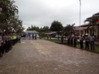 Jajaran Polres Rohul Gelar Apel May Day