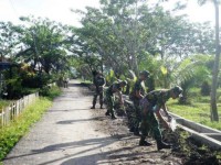 KODIM 0314/Inhil Gelar Karya Bakti
