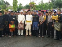 Polresta Aman Kegiatan Penganugerahan Ustds Abdul Somad.