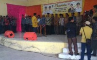 Bupati Kukuhkan Forum Kepala Desa dan Relawan se-Kecamatan Gaung Anak Serka