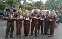 Kejari Kampar Peringati Hari Anti Korupsi 2019, Suhendri : Lawan Korupsi Dengan Temui Masyarakat