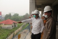 Walikota Firdaus ST.MT Meninjau Rumah Sakit Rawat Inap Kec.Tampan