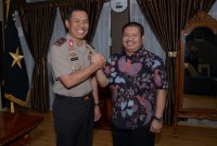 Bupati Bengkalis Lakukan Silaturahim Dengan Kapolda RIau