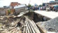 Menyusul Terjadinya Longsor, BPBD Inhil Imbau Warga Jalan Gerilya, Parit 6 Mengungsi