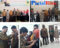 PN Pelalawan Adakan Acara Pengantar Alih Tugas Dua Hakim.